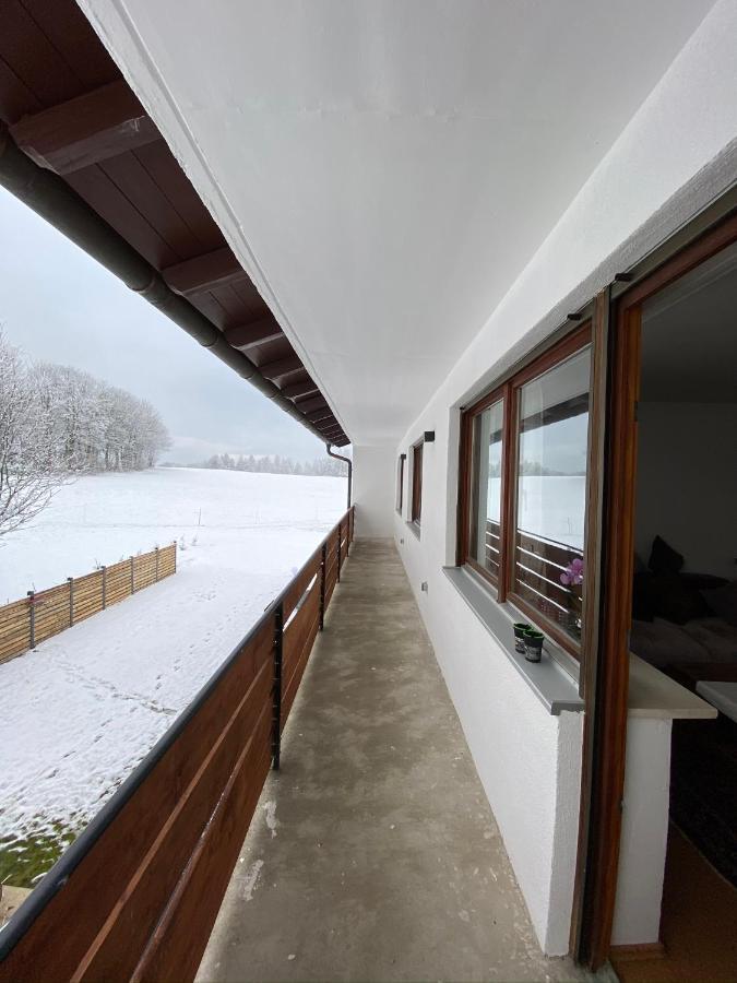 MITTEN im BAYERISCHEN WALD-95m² Wohnung + *NETFLIX* Direkt am Skilift! Schöfweg Exterior foto